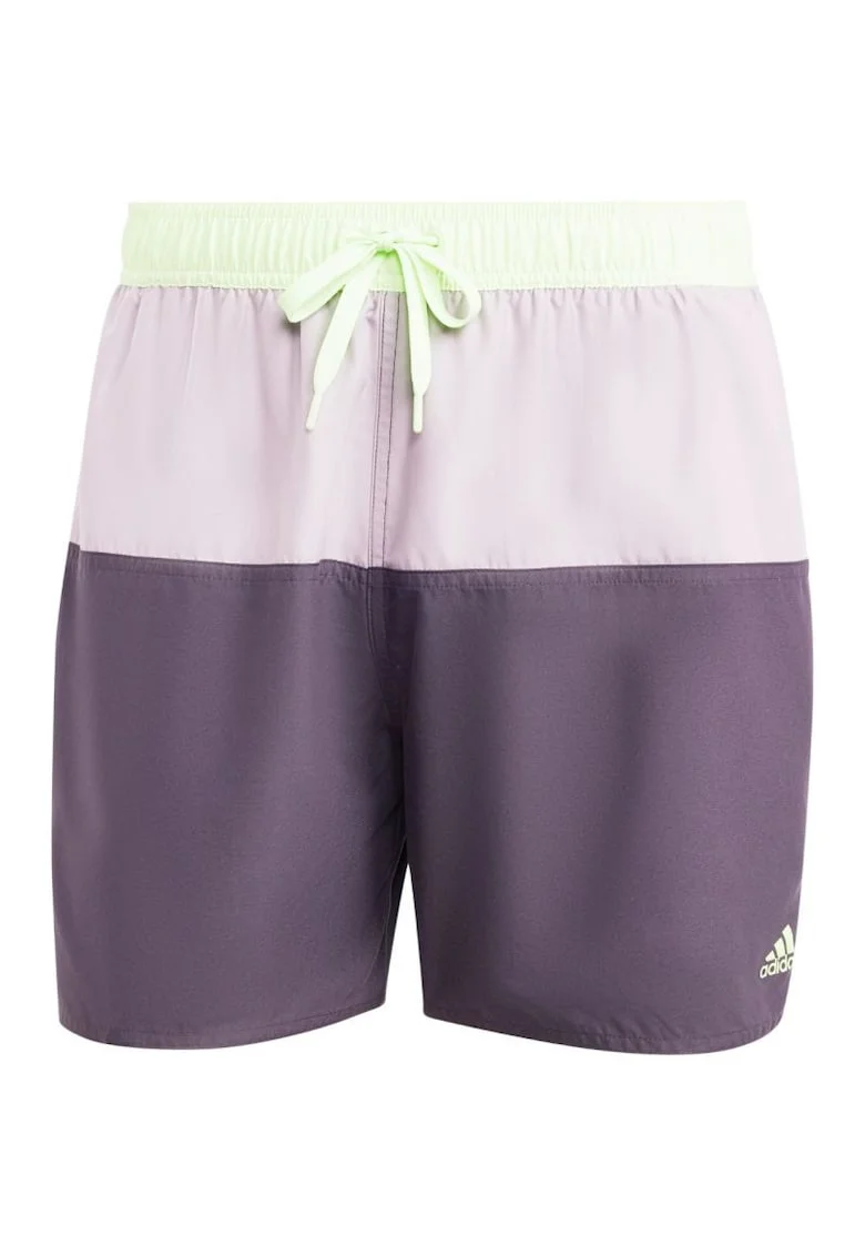 Pantaloni scurti de inot barbati,  Colorblock CLX, poliester, uscare rapida, multicolor, marime
