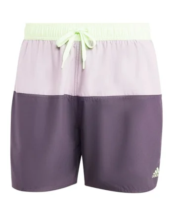 Pantaloni scurti de inot barbati,  Colorblock CLX, poliester, uscare rapida, multicolor, marime