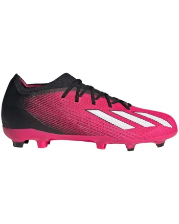 Pantofi de fotbal copii  x speedportal.1 fg jr roz sustenabil,