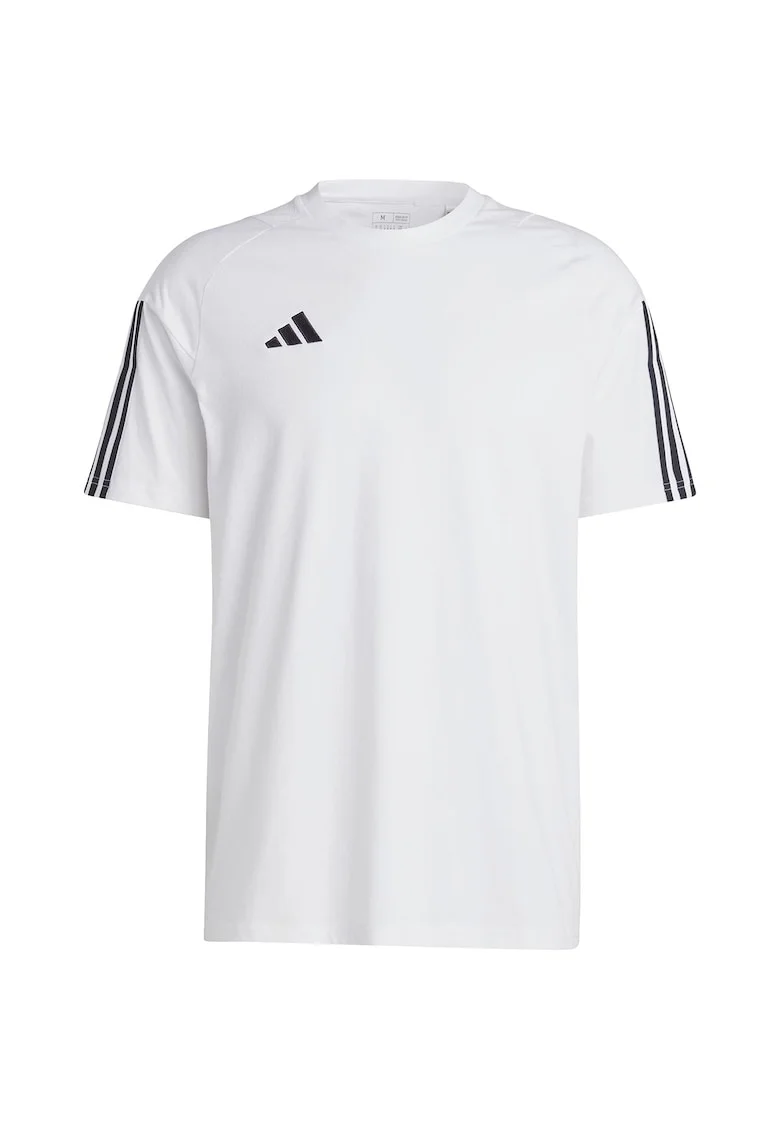 Tricou sport barbati,  Tiro 23, Bumbac/Poliester, Alb/Negru,