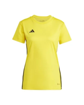 Tricou sport dama,  Poliester, Galben, Galben