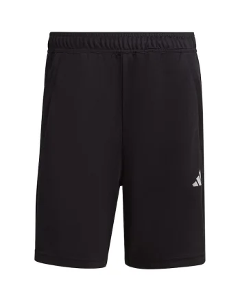 Pantaloni scurti  train essentials all set, Poliester, Negru