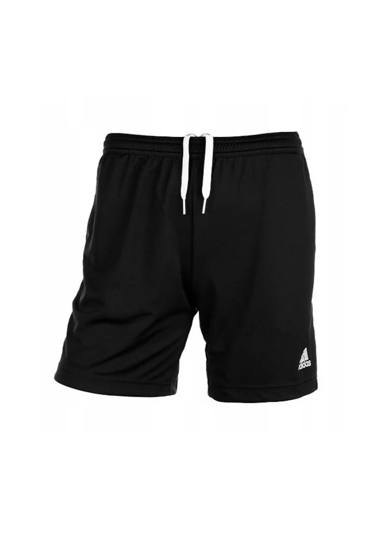 Pantaloni scurti sport dama,  Entrada 22 Training, Poliester, Negru,