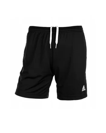 Pantaloni scurti sport dama,  Entrada 22 Training, Poliester, Negru,