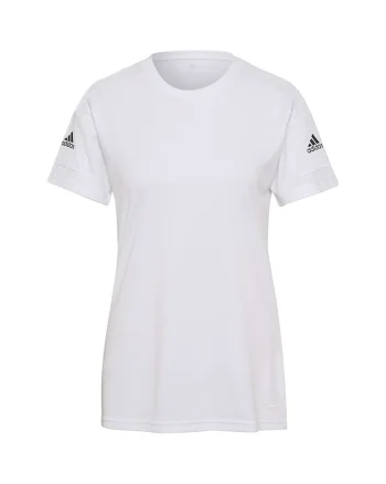 Tricou sport dama,  Squadra 21, Poliester, Alb, XS