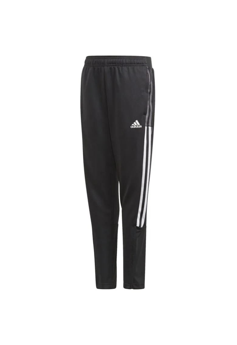 Pantaloni sport copii Tiro 21,  Poliester, Negru,
