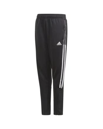 Pantaloni sport copii Tiro 21,  Poliester, Negru,