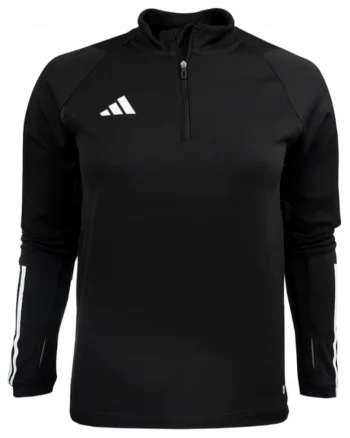 Bluza sport dama  Tiro 23, Poliester, Negru, Negru