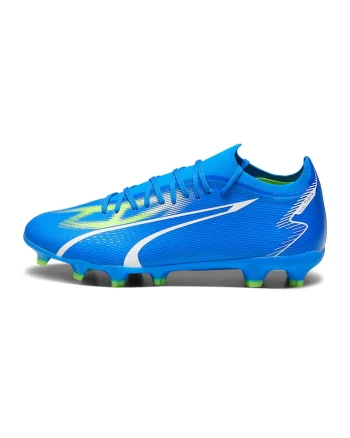 Pantofi pentru fotbal Ultra Match, Alb/Verde/Albastru