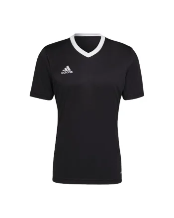 Tricou sport barbati,  Entrada 22, Poliester, Negru, Negru