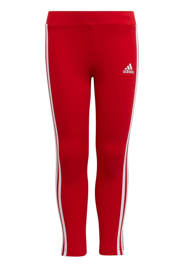 Colanti cu talie elastica 3 STRIPES ESSENTIALS, Rosu vermillion