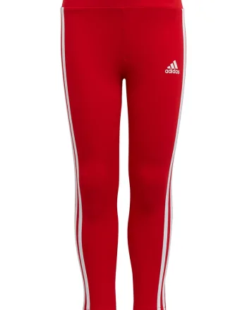 Colanti cu talie elastica 3 STRIPES ESSENTIALS, Rosu vermillion