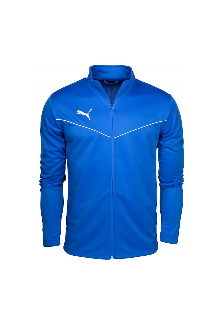 Hanorac sport cu fermoar  Poliester, Albastru, Albastru