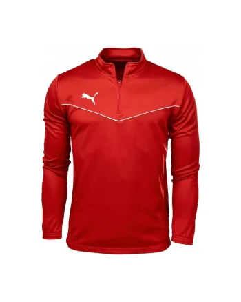 Bluza sport cu fermoar  Poliester, Rosu, Rosu