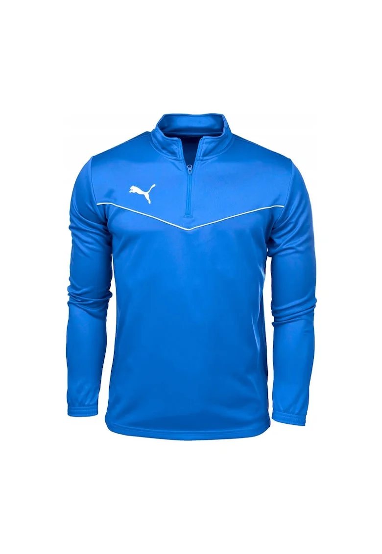 Bluza sport cu fermoar  Poliester, Albastru, Albastru
