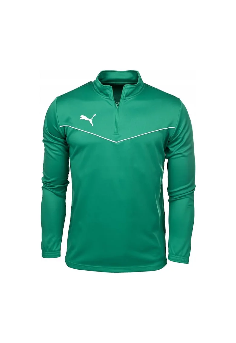 Bluza sport cu fermoar  Poliester, Verde, Verde