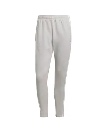 Pantaloni fotbal pentru barbati,  Squadra 21, Bumbac/Poliester, Gri deschis, Alb/Gri