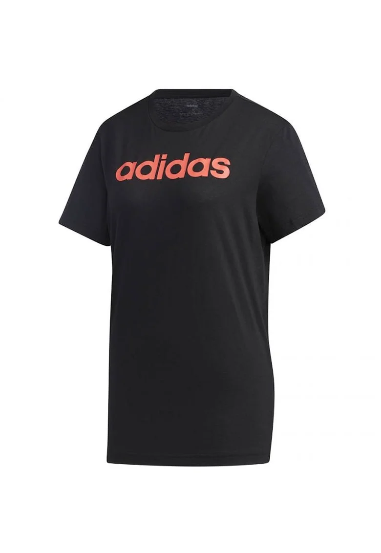 Tricou sport dama,  Bumbac, Negru/Roz