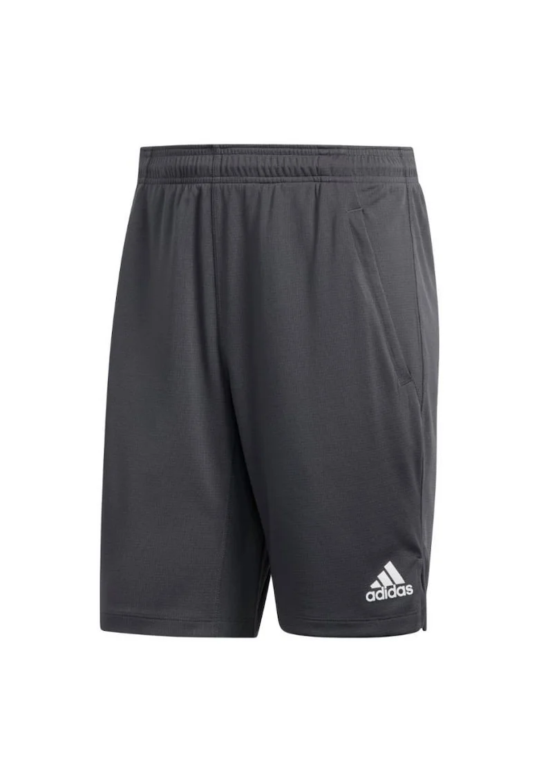 Pantaloni scurti  all set de 9 inchi, Poliester, Gri