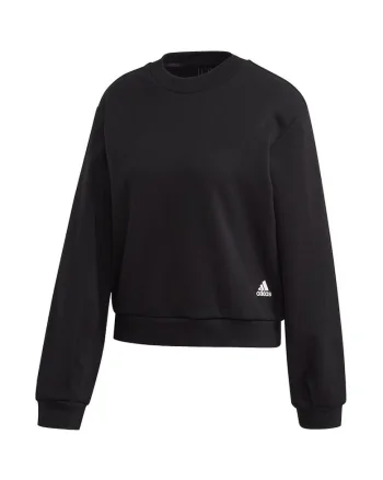 Hanorac sport dama,  Bumbac/Poliester, Negru,