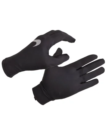 Manusi sport,  Reflectorizant, Poliester, Dri-FIT, Negru, XL/2XL