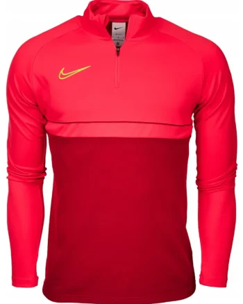 Hanorac sport barbati Dri-Fit Academy,  Poliester, Rosu,