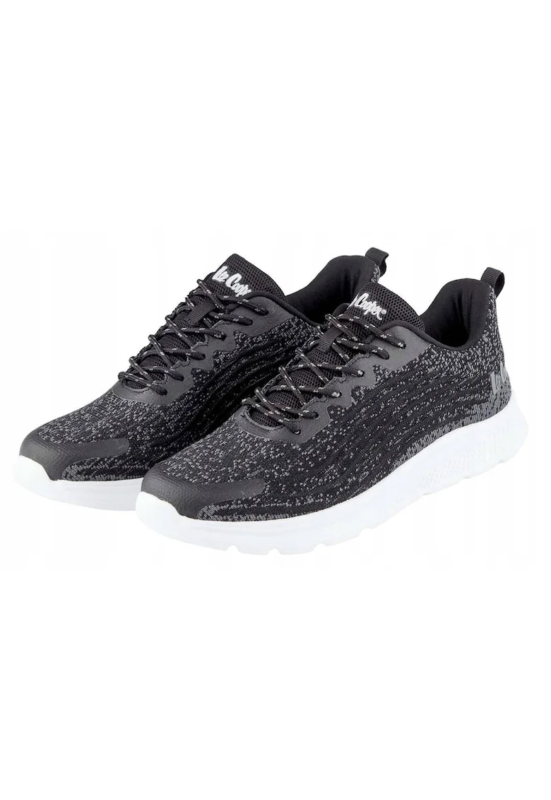 Pantofi sport barbati,  Material textil, Negru