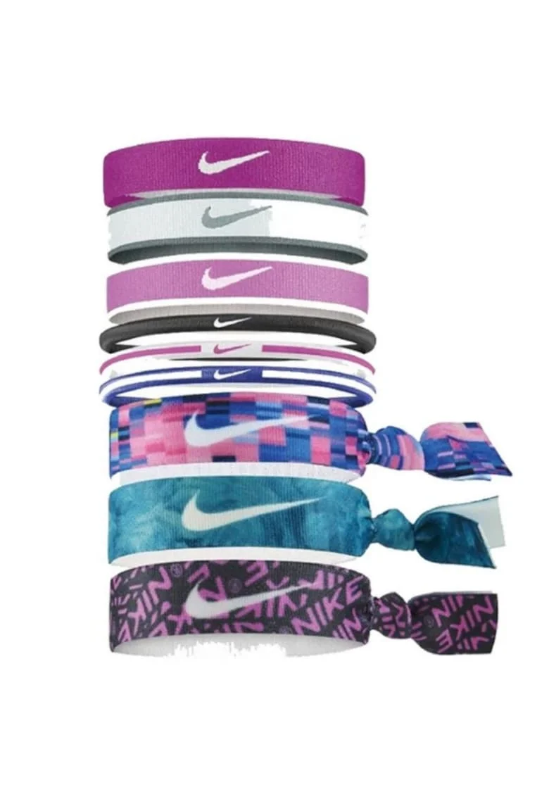 Set de 9 bentite sport,  Poliester, Multicolor