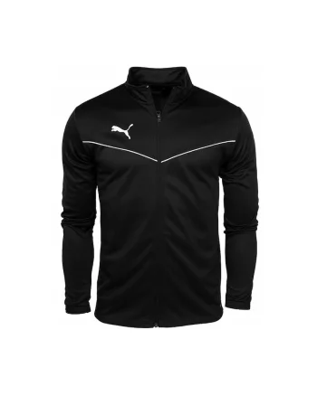 Hanorac sport cu fermoar  Poliester, Negru, Negru