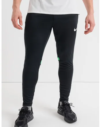 Pantaloni cu buzunare laterale si tehnologie Dri-FIT, pentru fotbal ACDPR, Negru stins