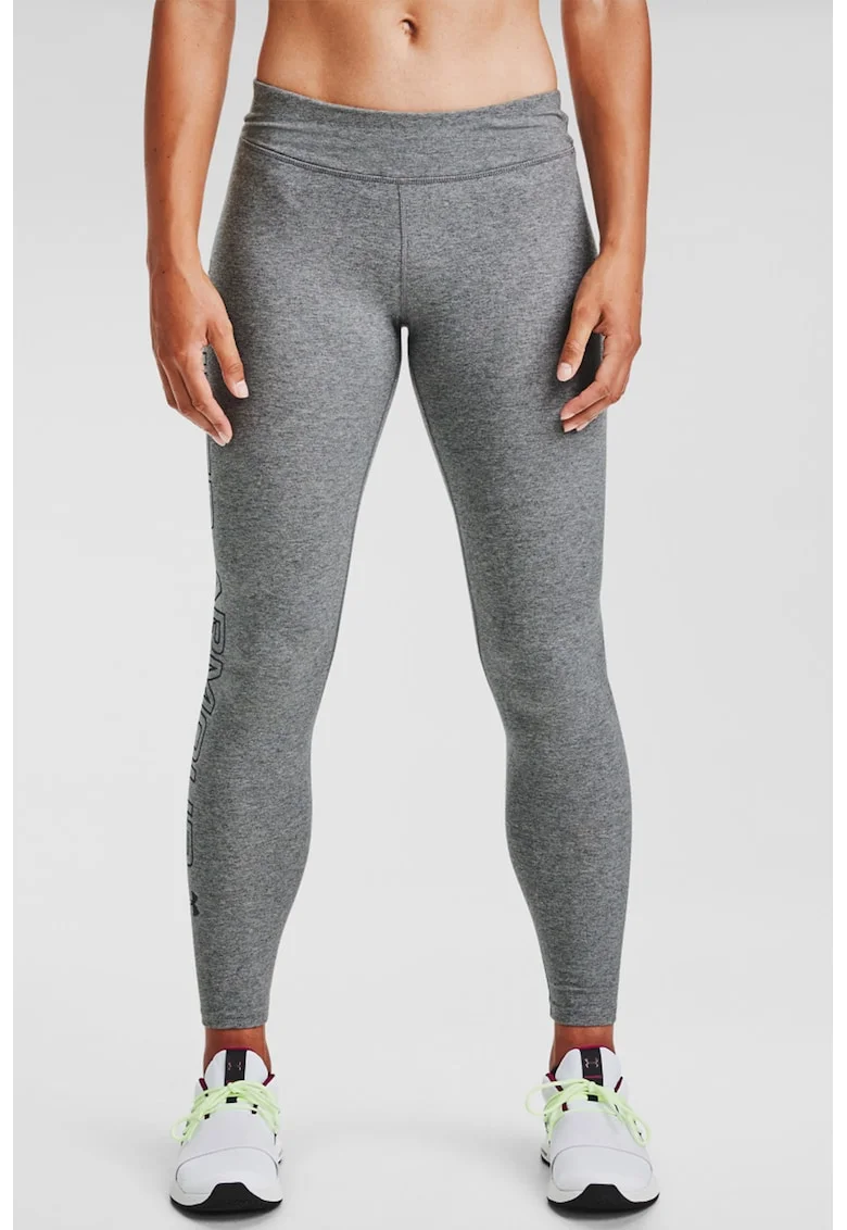 Colanti cu logo supradimensionat pentru fitness Favorite Wordmark, Gri