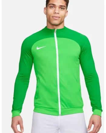 Bluza cu tehnologie Dri-FIT si fermoar pentru fitness Academy, Verde