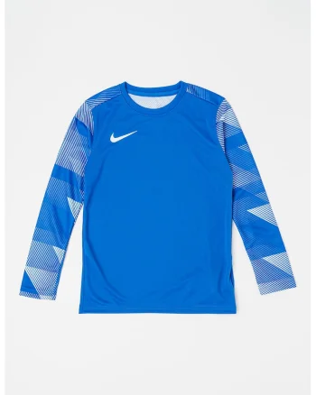 Bluza cu tehnologie Dri-Fit pentru fotbal, Alb/Albastru royal