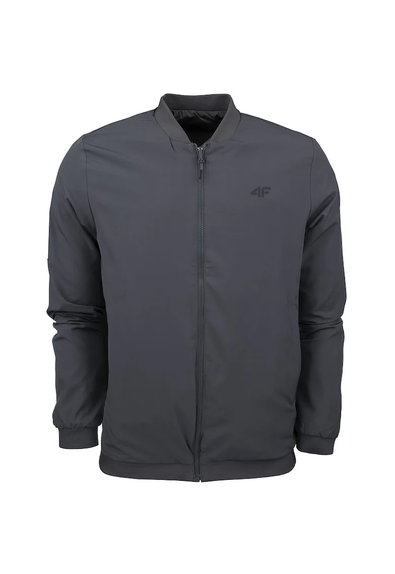 Jacheta reversibila barbati  Poliester, Gri/Kaki, Gri/Kaki
