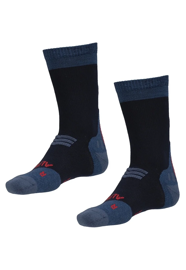 Sosete barbati,  Lana, Multicolor, Negru/Bleumarin