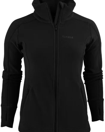 Bluza sport din fleece dama,  Negru22, Negru