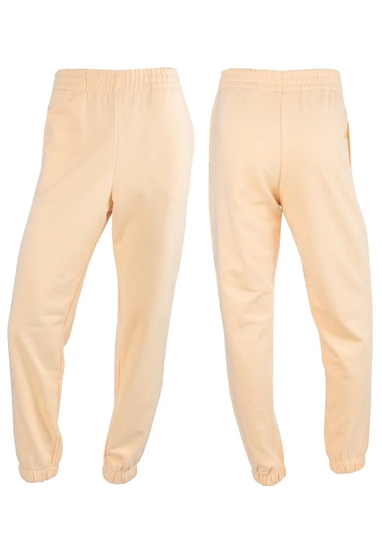 Pantaloni pentru femei,  Bumbac, Galben 474441, Galben