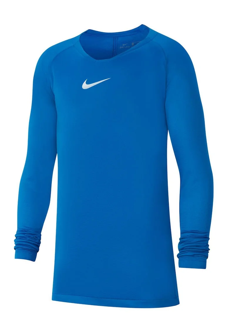 Bluza cu slituri la nivelul degetului pentru fotbal, Albastru deschis
