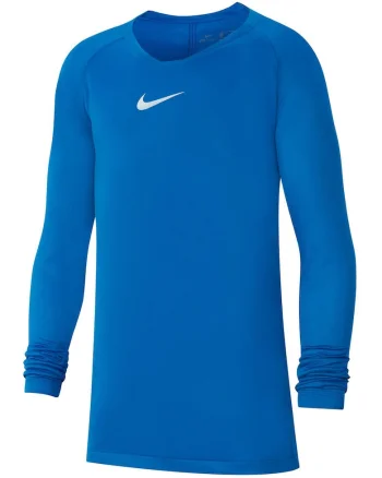 Bluza cu slituri la nivelul degetului pentru fotbal, Albastru deschis