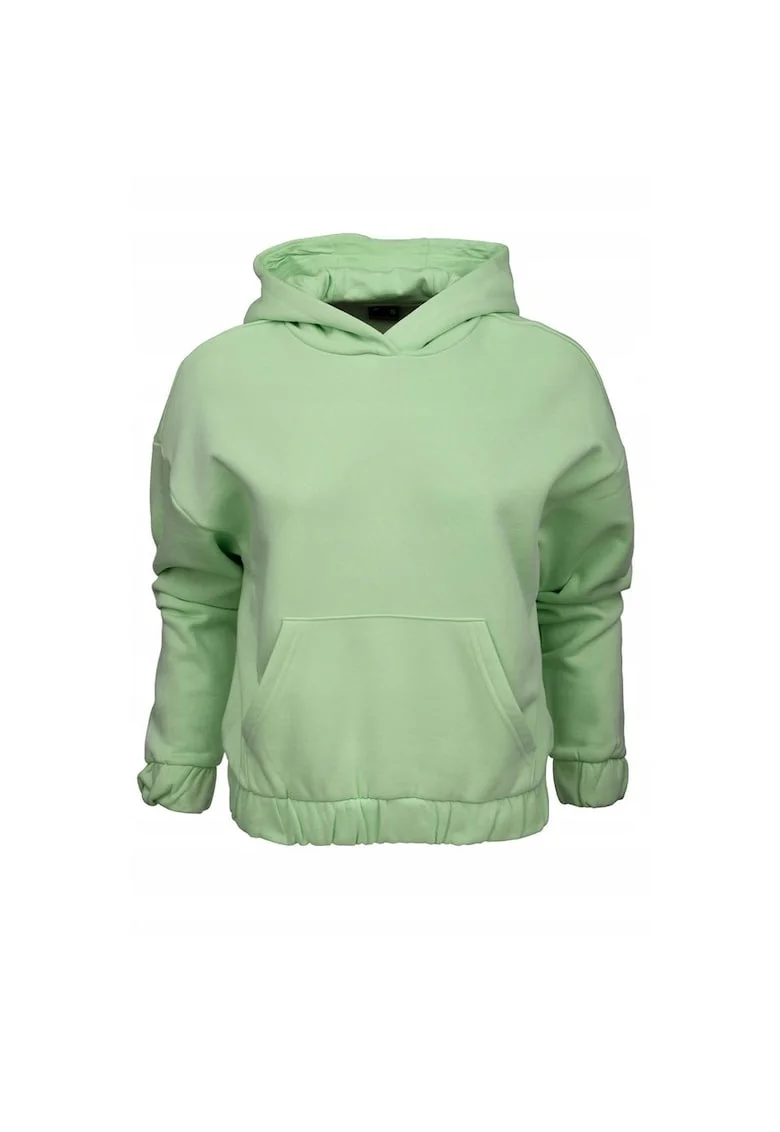Hanorac dama,  Bumbac, Verde, Verde