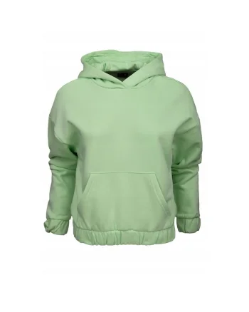 Hanorac dama,  Bumbac, Verde, Verde