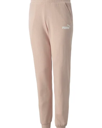 Pantaloni sport cu detaliu logo Alpha, Alb/Piersica