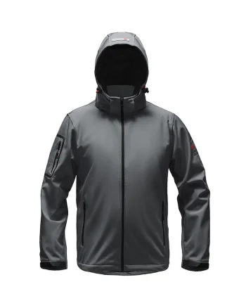 Jacheta sport barbati,  Poliester, Gri,
