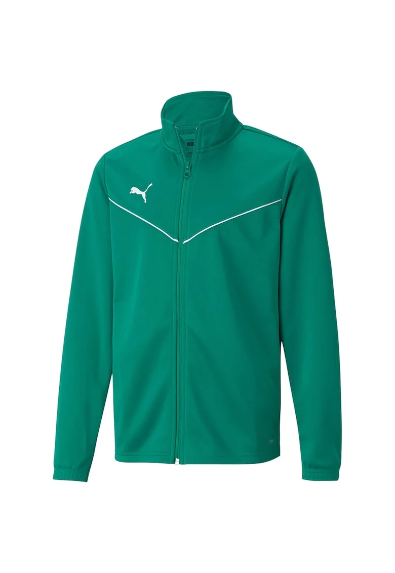 Hanorac sport copii,  teamRISE, Poliester, Verde