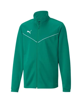 Hanorac sport copii,  teamRISE, Poliester, Verde