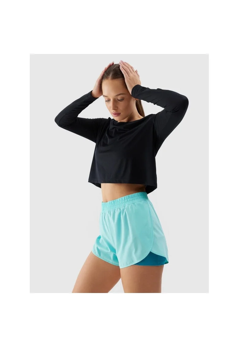 Bluza sport dama,  20398, Poliester, Negru