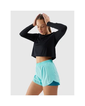 Bluza sport dama,  20398, Poliester, Negru
