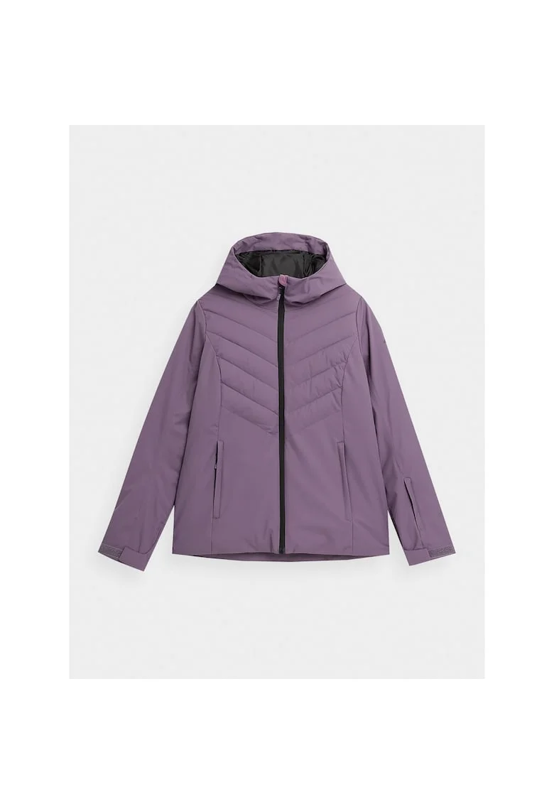 Geaca pentru ski dama,  302874972, Poliester, Violet