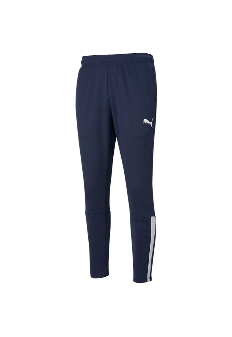 Pantaloni sport barbati,, Alb/Bleumarin