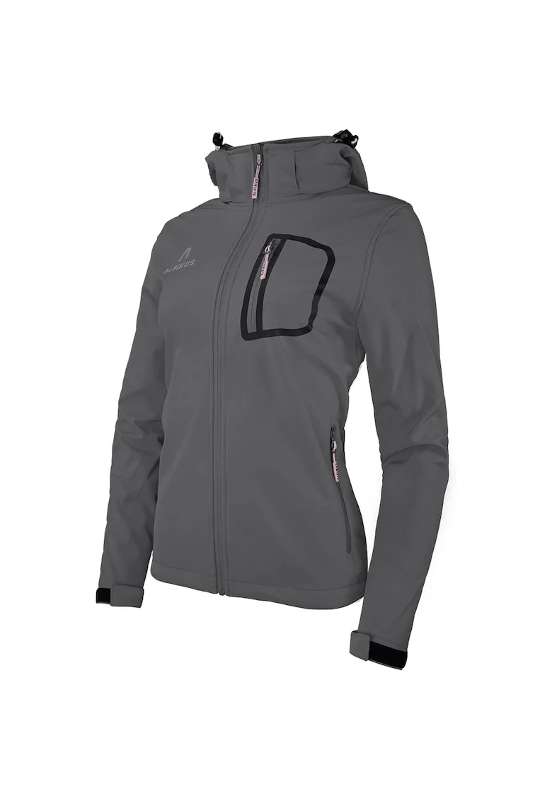 Jacheta dama Bergamo,  Fleece, Gri, Gri